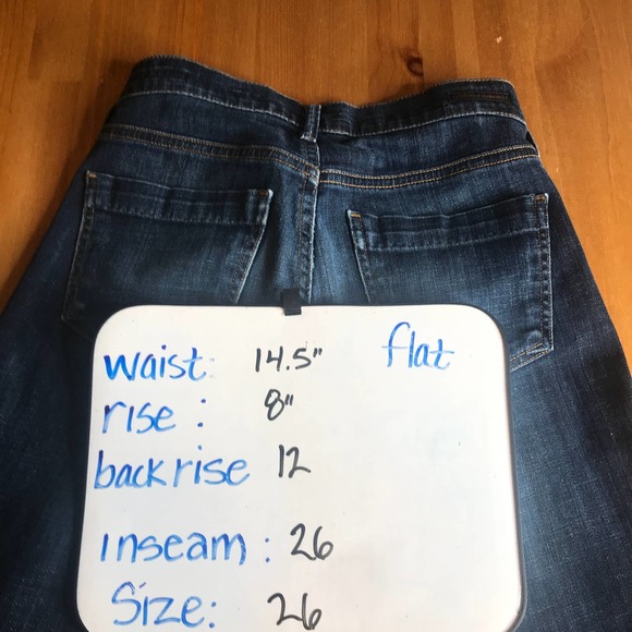 CITIZENS OF HU'MANITY Dani Cropped Straight Leg Women's Jeans, size 26 - Picture 4 of 8